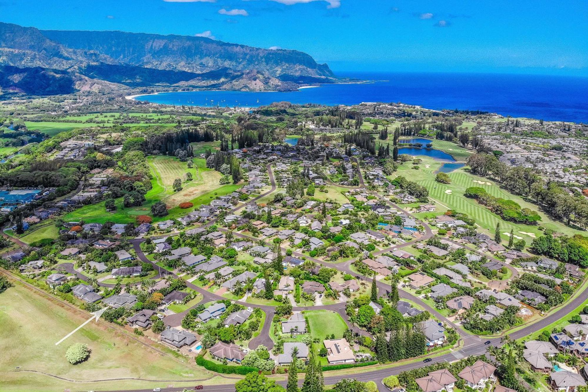 Blue Hawaii House Villa Princeville Exterior foto